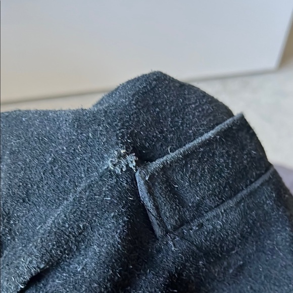 Wilson Black Bomber Jacket with Fringe Details - Picture 14 of 14